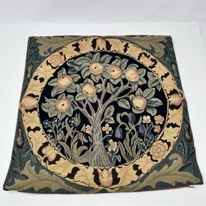 Metrax Craye Orange Tree Tapestry Throw Pillow Cover